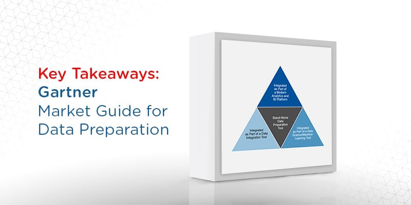 Key Takeaways from Gartner's Market Guide for Data Preparation