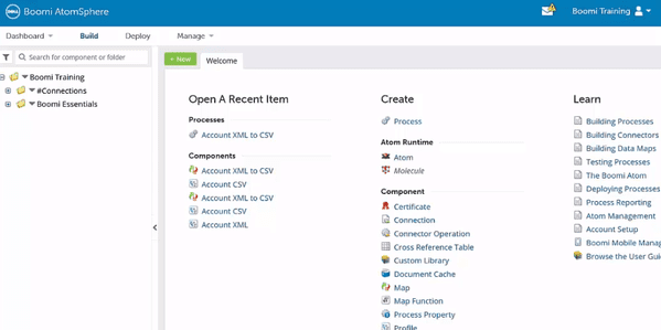 Dell Boomi Screenshot