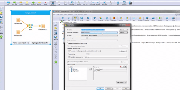 Syncsort Screenshot