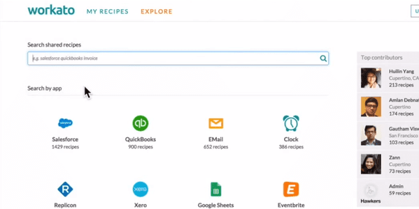 Workato Screenshot