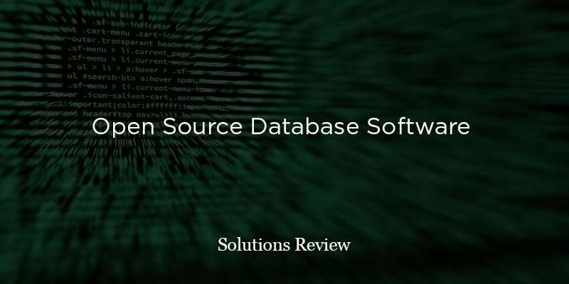 The Ultimate Open Source Database List Profiling 16 Software Tools