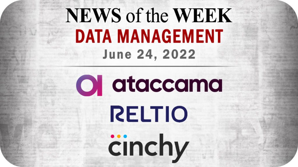 Top Data Management News for the Week Ending June 24, 2022