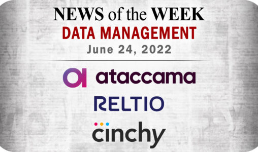 Top Data Management News for the Week Ending June 24, 2022