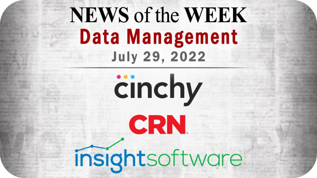 Top Data Management News for the Week Ending July 29, 2022