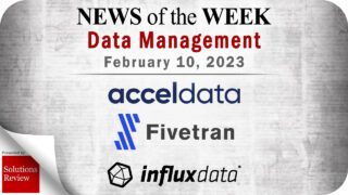 Data Management News for the Week of February 10; Updates from Acceldata, Fivetran, InfluxData & More