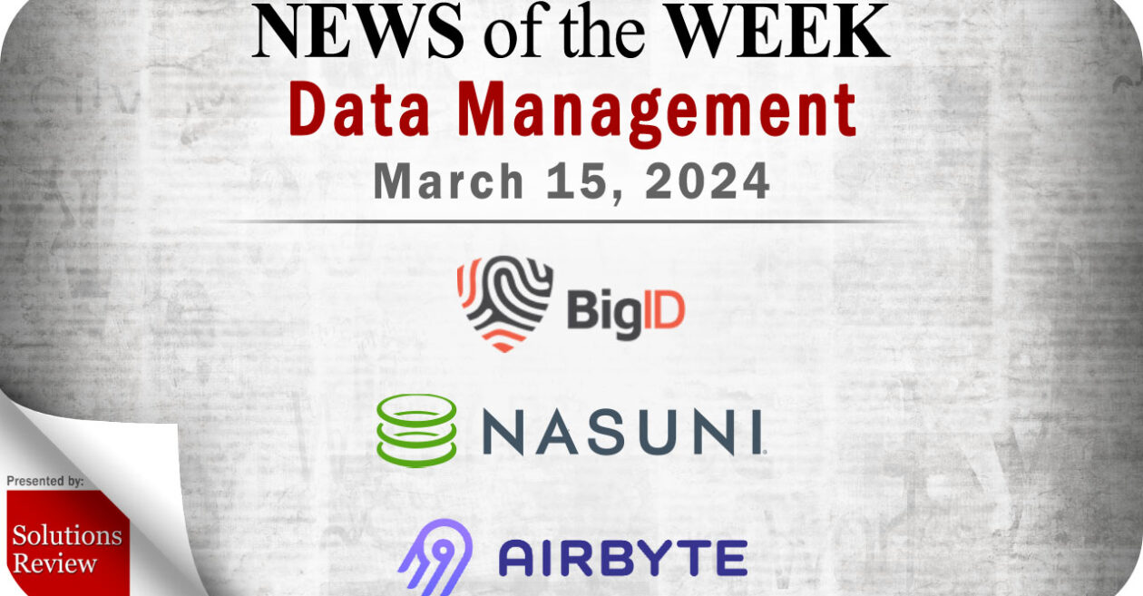 Data Management News 3-15