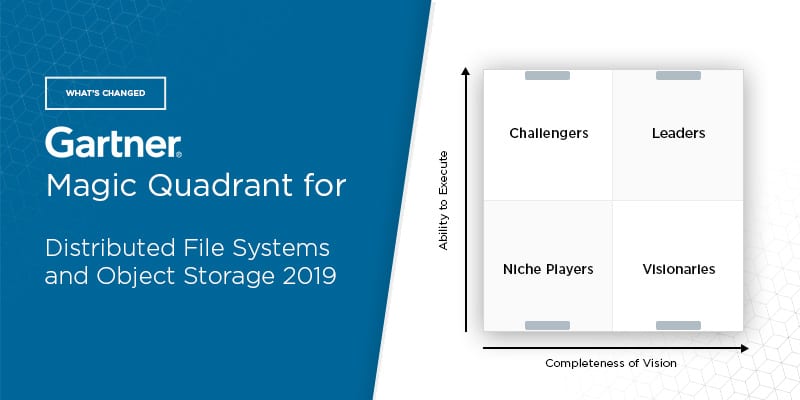 What’s Changed: 2019 Gartner Magic Quadrant for Distributed File Systems and Object Storage