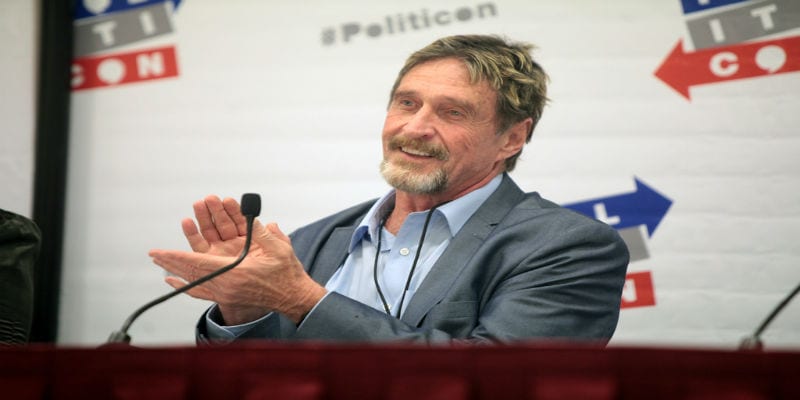 John McAfee runs for President