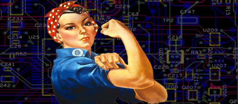 female cybersecurity professionals