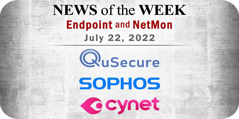 Endpoint Security and Network Monitoring News for the Week of July 22