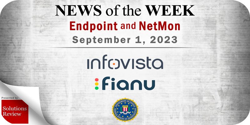 Endpoint Security and Network Monitoring News for the Week of September 1