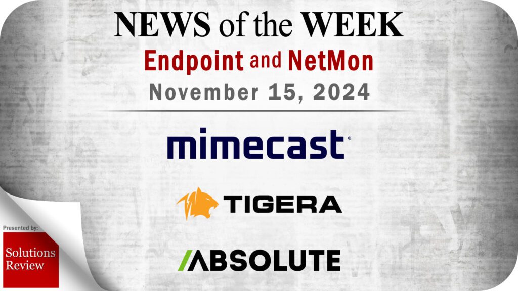 Endpoint Security and Network Monitoring News for the Week of November 15th