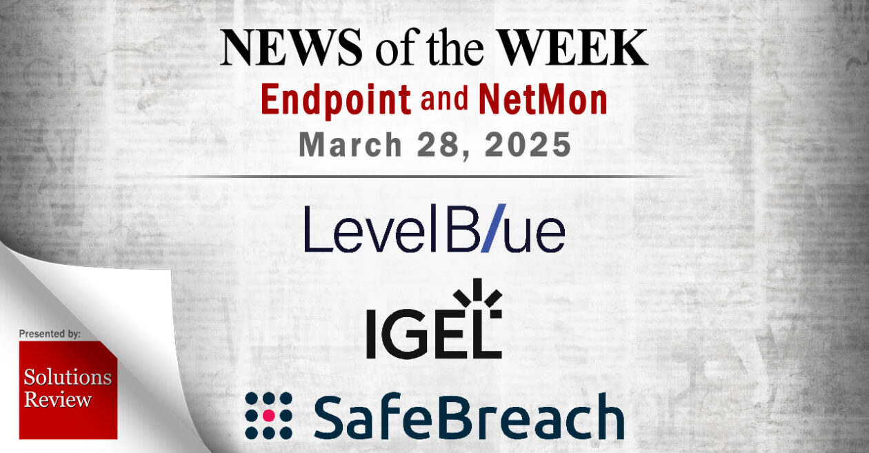Endpoint Security and Network Monitoring News for the Week of March 28th
