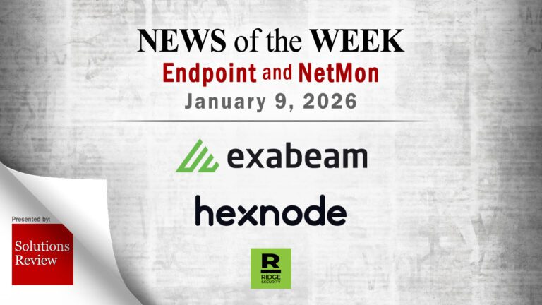 Endpoint Security and Network Monitoring News for the Week of January 9th