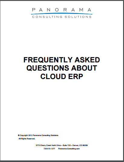 Frequently Asked Questions About Cloud ERP