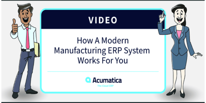 How Modern Manufacturing ERP Software Drives a Competitive Business