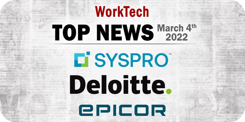 Top WorkTech news for March 4th