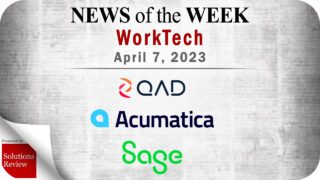 Top WorkTech News From the Week of April 7th: Updates from QAD, Acumatica, Sage, and More