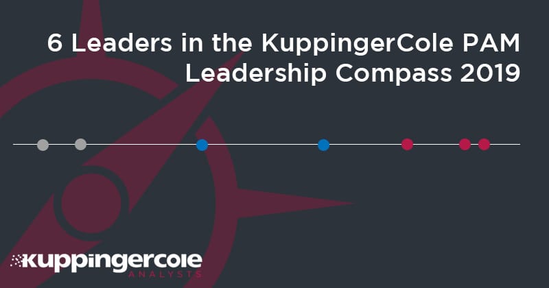 6 Leaders in the KuppingerCole PAM Leadership Compass 2019