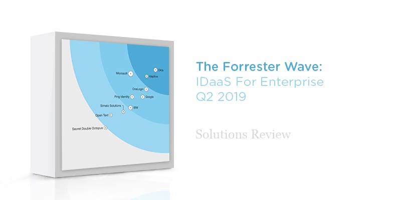 Key Findings - The Forrester Wave: IDaaS For Enterprise, Q2 2019