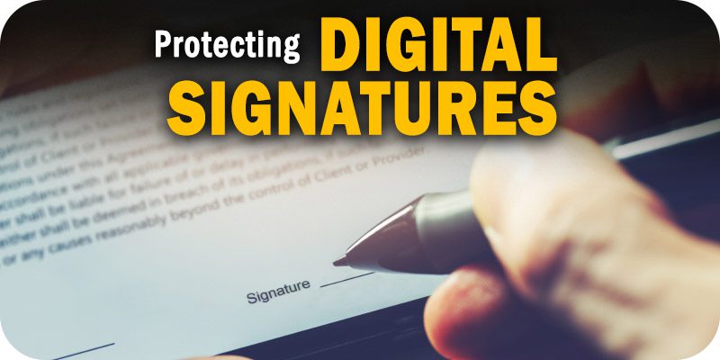 Digital Signatures