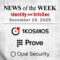 Identity Management and Information Security News for the Week of December 19th