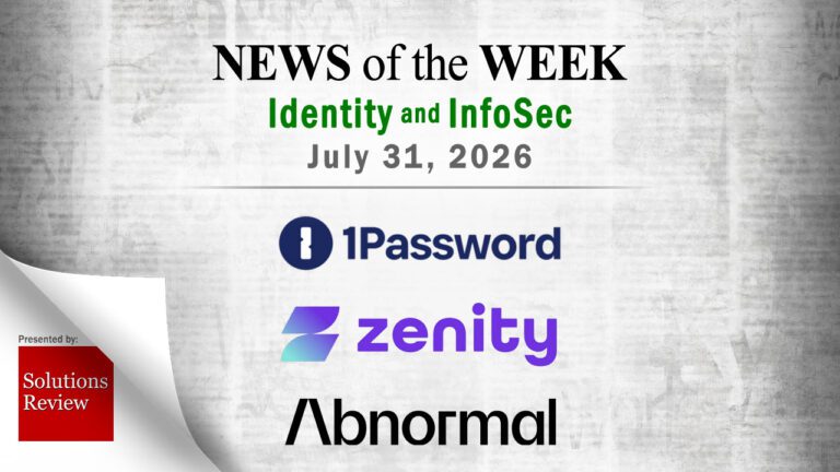 Identity Management and Information Security News for the Week of July 31st