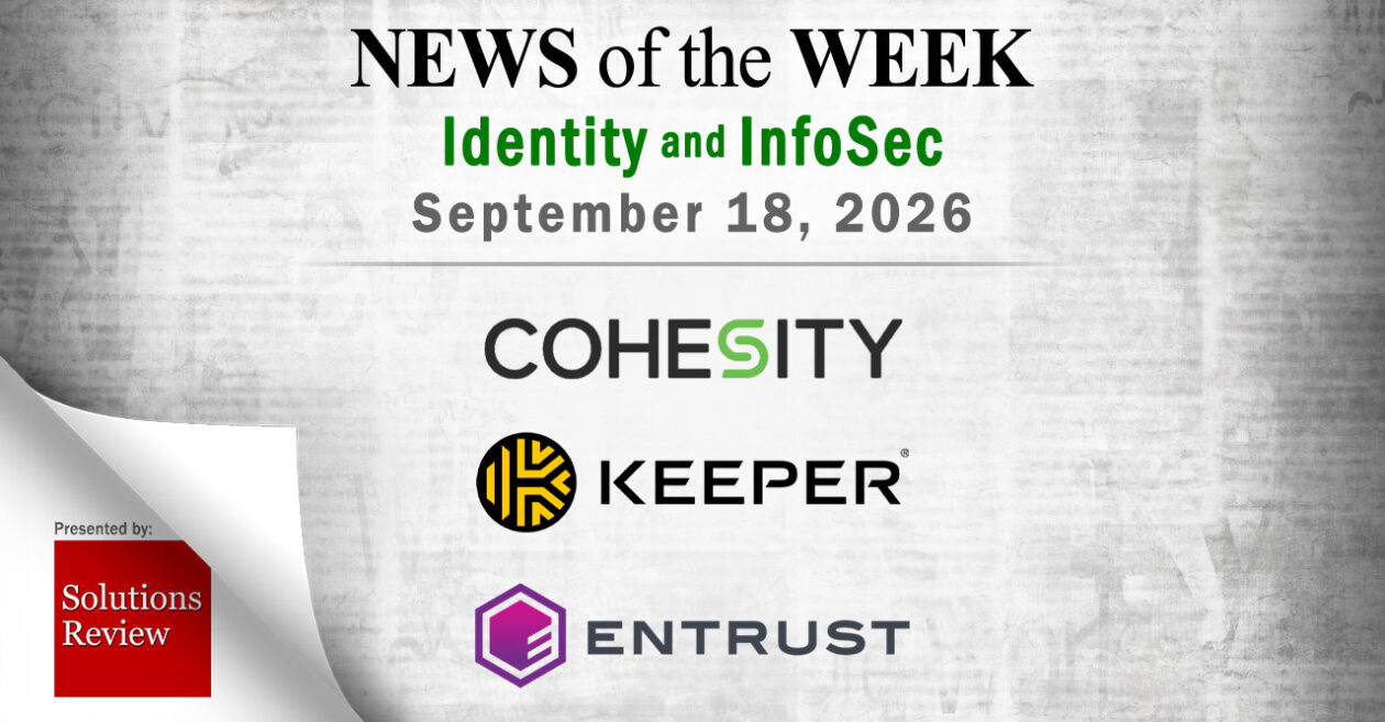 Identity Management and Information Security News for the Week of September 18th