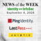 Identity Management and Information Security News for the Week of September 4th