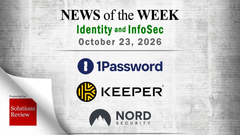 Identity Management and Information Security News for the Week of October 23rd