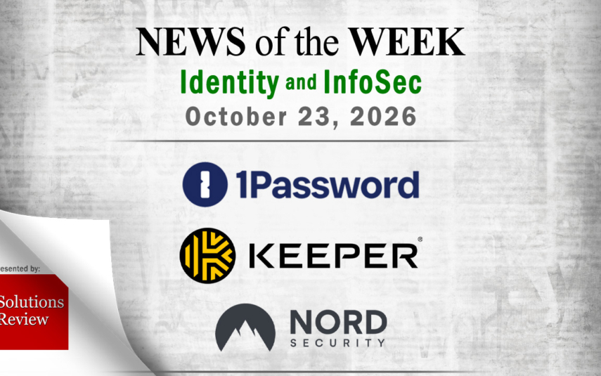 Identity Management and Information Security News for the Week of October 23rd