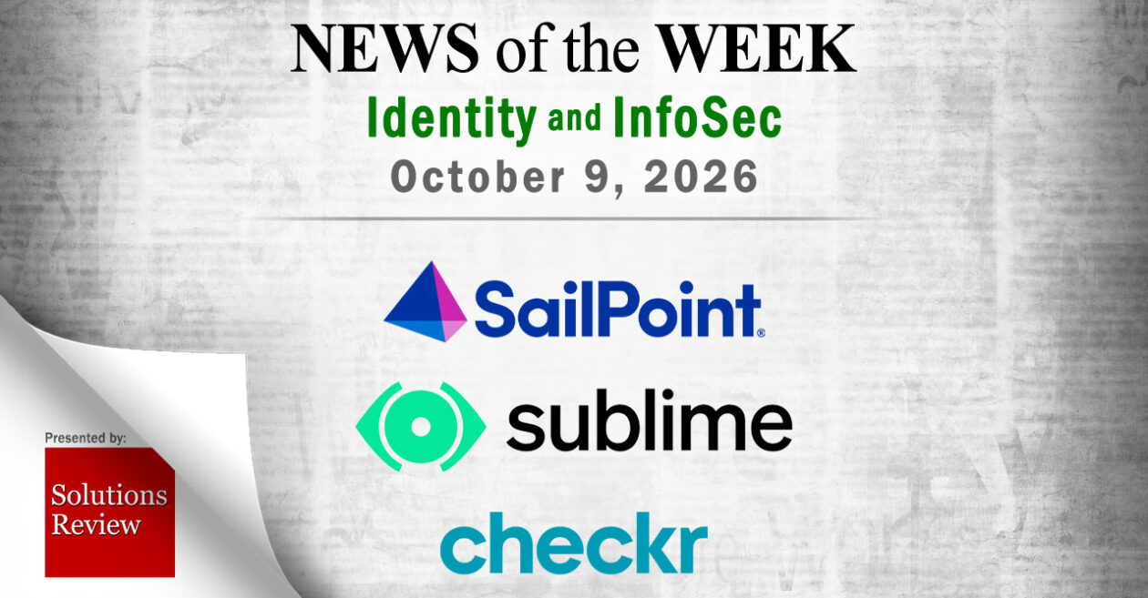 Identity Management and Information Security News for the Week of October 9th