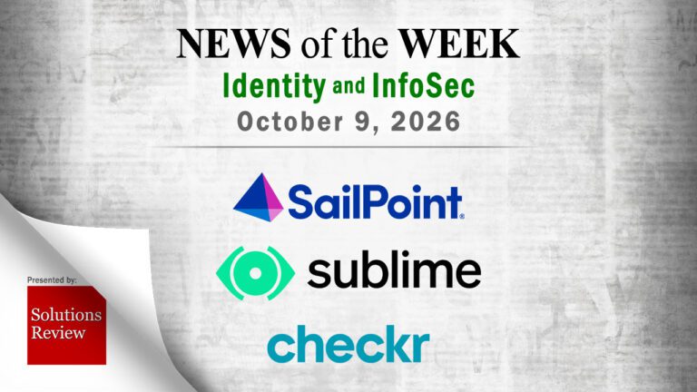 Identity Management and Information Security News for the Week of October 9th