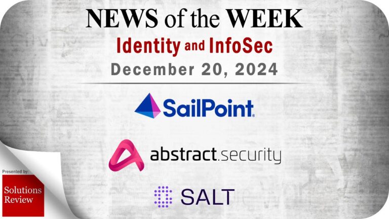 Identity Management and Information Security News for the Week of December 20th