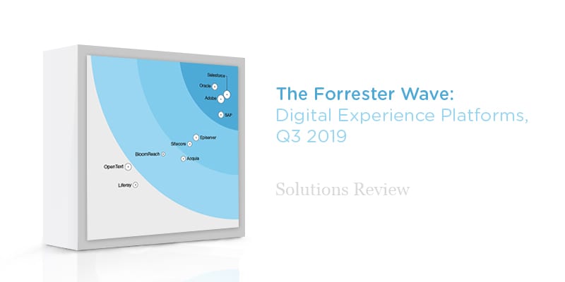 Key Takeaways from the Forrester Wave for Digital Experience Platforms, Q3 2019