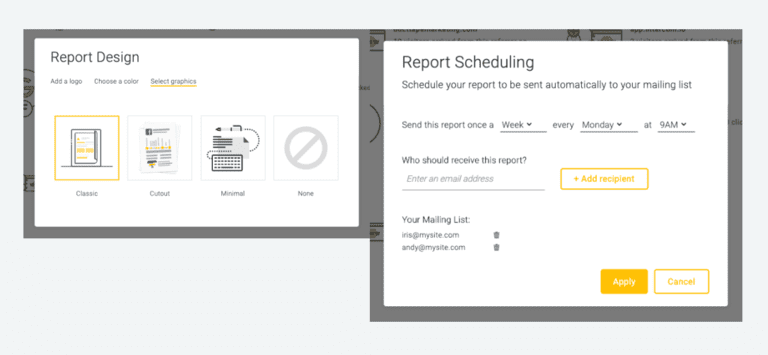 Oribi - Custom Reports