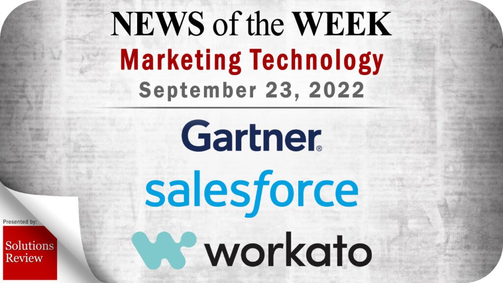 Top MarTech News for the Week of September 23, 2022