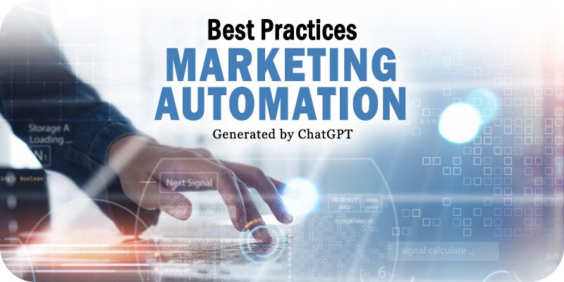 Meilleures pratiques d'automatisation du marketing (ChatGPT)