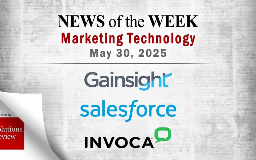 Top MarTech News From the Week of May 30th