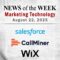 Top MarTech News From the Week of August 22nd