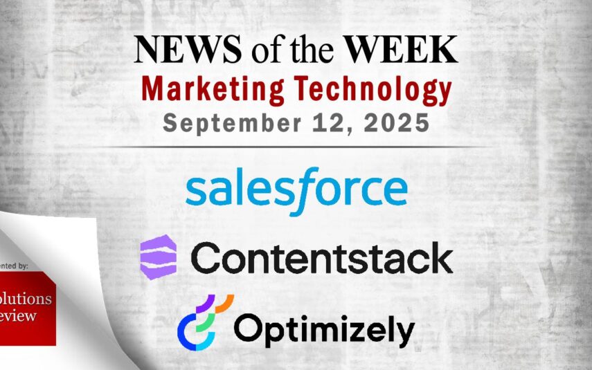 Top MarTech News From the Week of September 12th