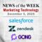 Top MarTech News From the Week of December 5th