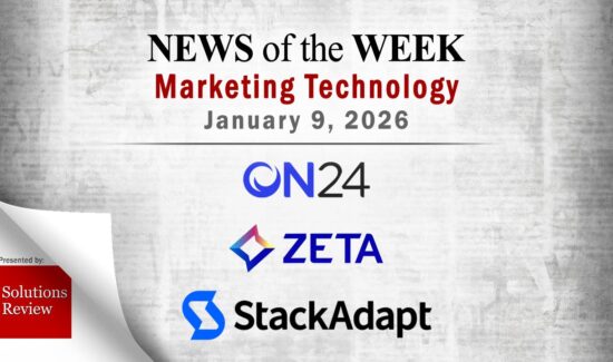 Top MarTech News From the Week of January 9th