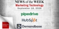 Top MarTech News From the Week of September 18th