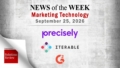 Top MarTech News From the Week of September 25th, 2026