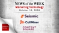 Top MarTech News From the Week of October 16th, 2026