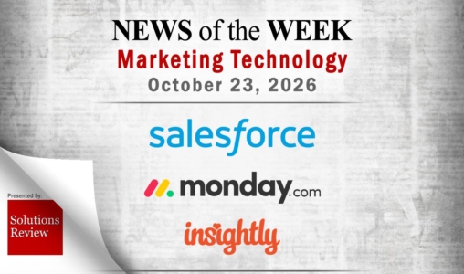 Top MarTech News From the Week of October 23rd