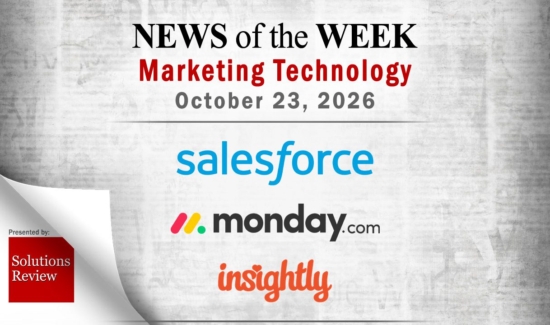 Top MarTech News From the Week of October 23rd