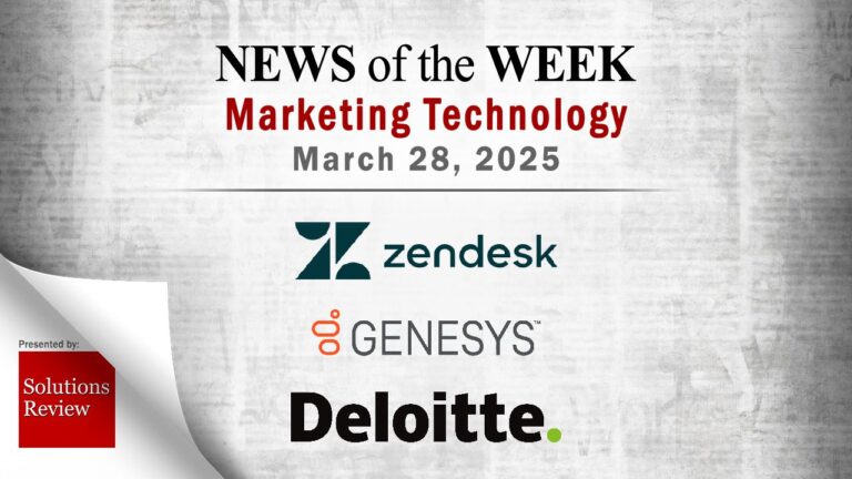 Top MarTech News From the Week of March 28th