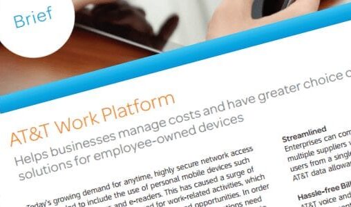 MobileIron Launches AT&T Work Platform